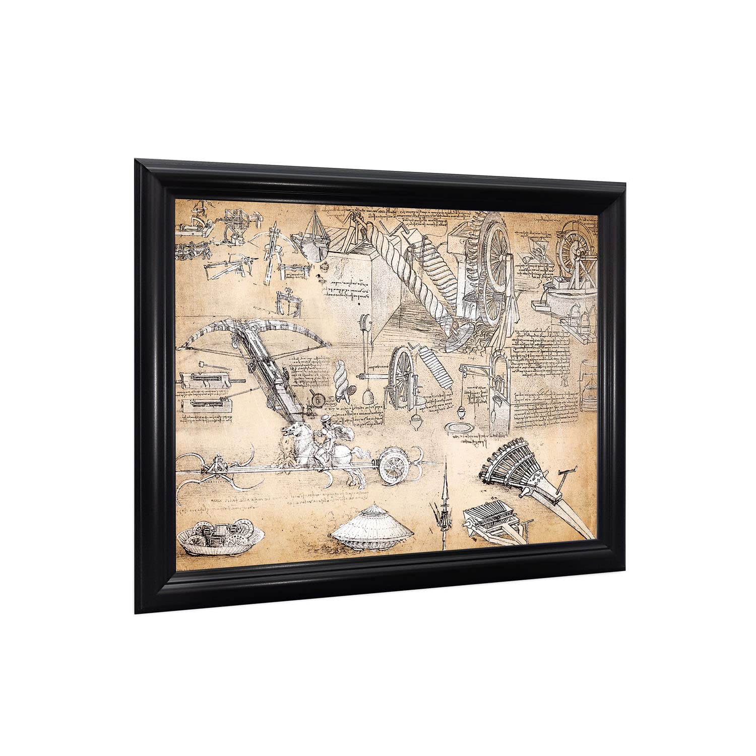 Amazon.com: Leonardo Da Vinci Inventions Collage, World Famous